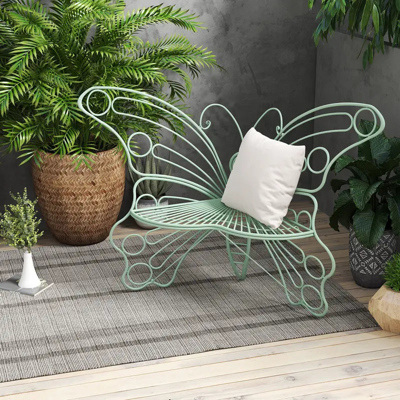 Outdoor Metal Butterfly Chairs: Millennial, Bohemian, and Rustic Styles