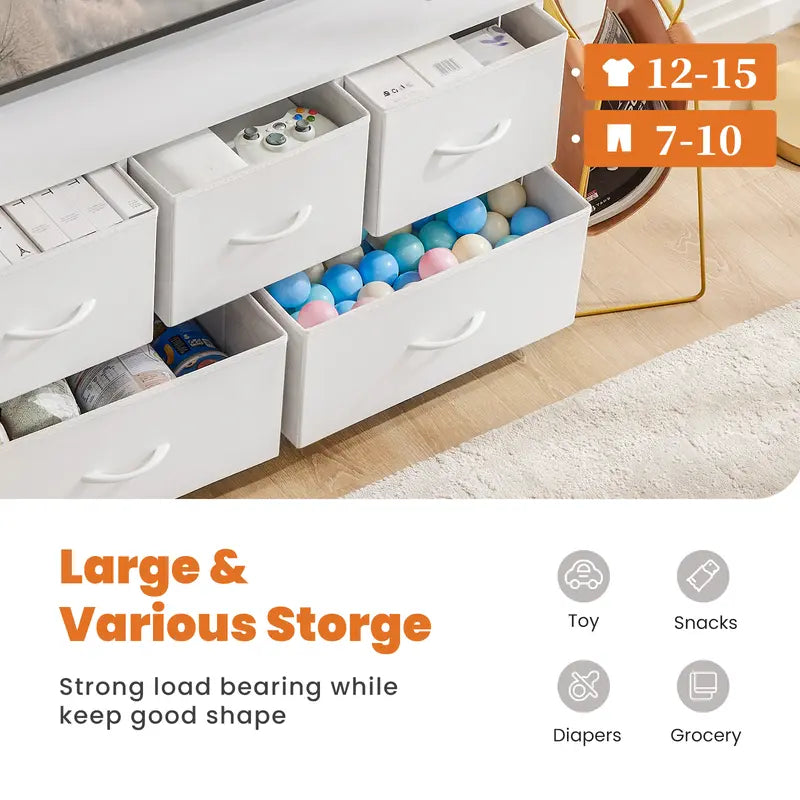 Bedroom storage cabinet with drawers