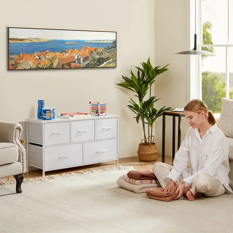 Bedroom storage cabinet with drawers